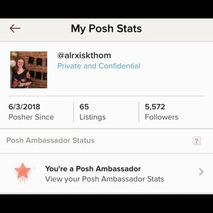 I’m a Posh ambassador!